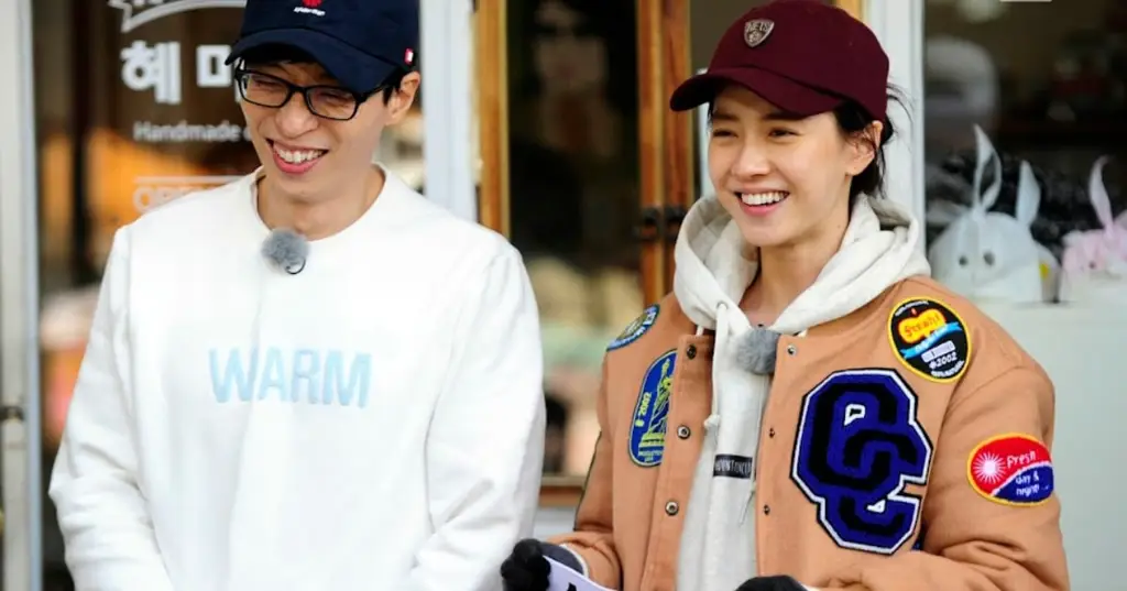 Member Running Man bersama keluarga mereka