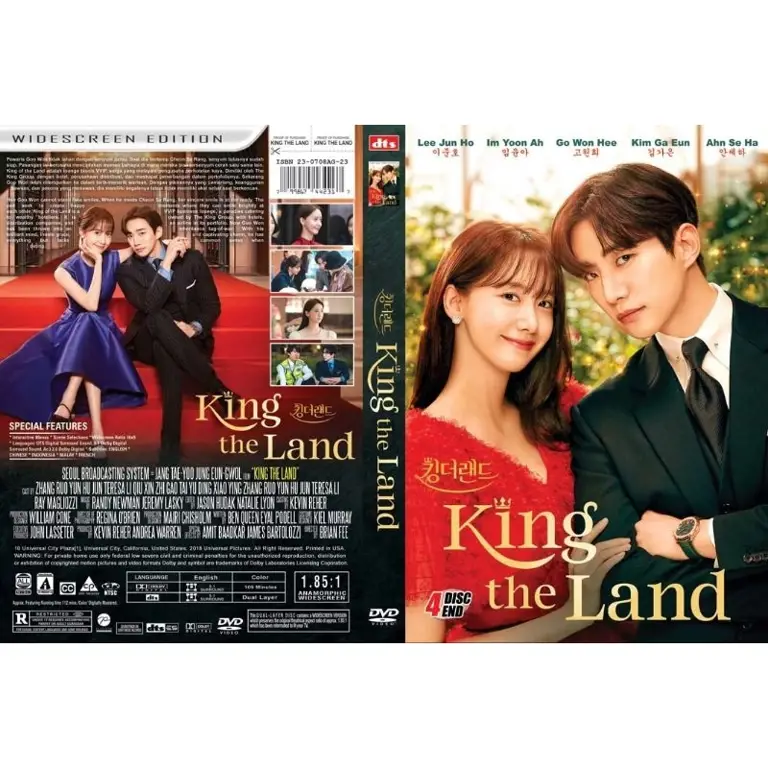 Lee Junho dan Im Yoon-ah dalam adegan King the Land