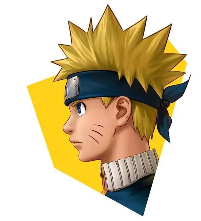 Gambar profil kepala Naruto