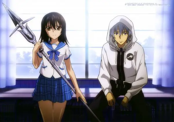 Gambar Kojou Akatsuki dari anime Strike the Blood