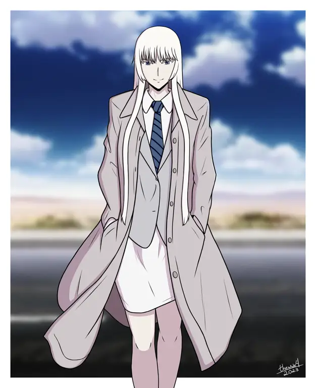 Gambar Koko Hekmatyar, tokoh utama dalam anime Jormungand