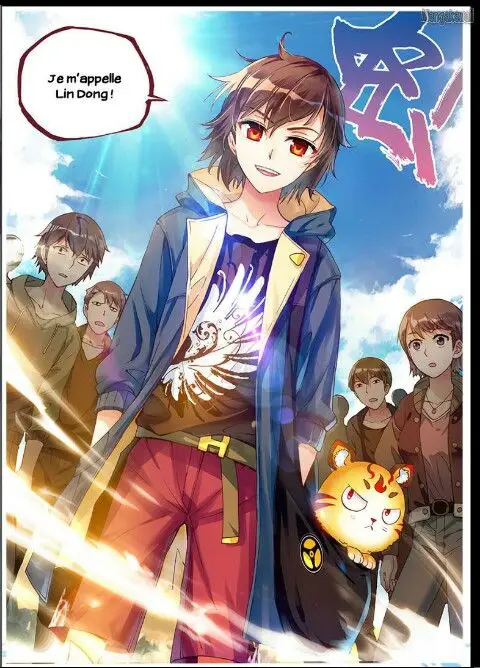 Potret Lin Dong yang gagah berani Lin Dong, karakter utama dalam Wu Dong Qian Kun Season 1