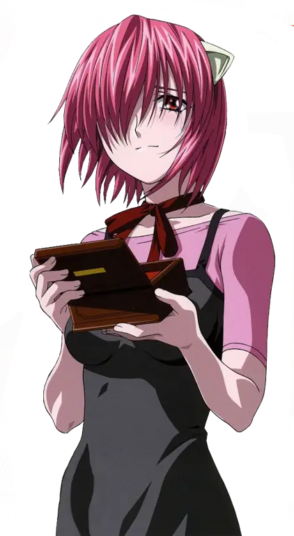 Gambar Lucy dari Anime Elfen Lied