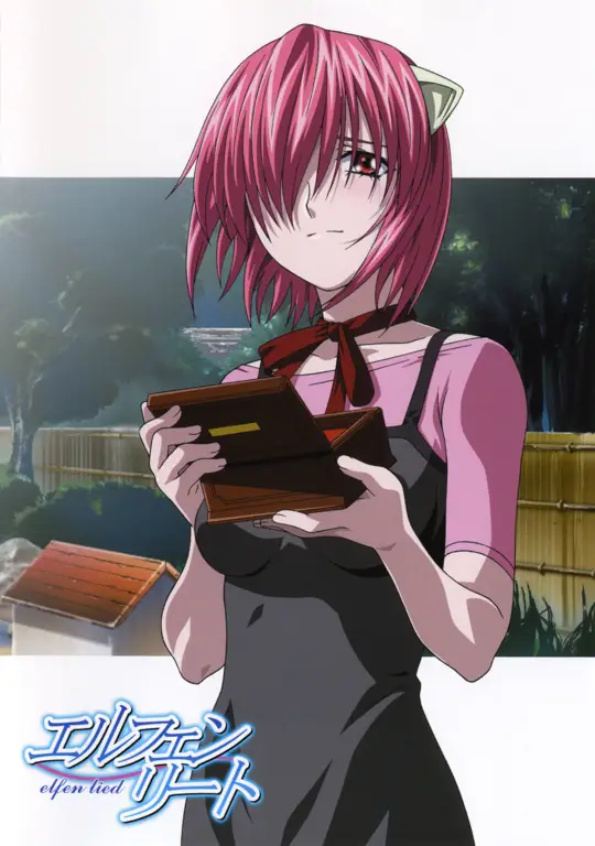 Gambar Lucy dari Elfen Lied