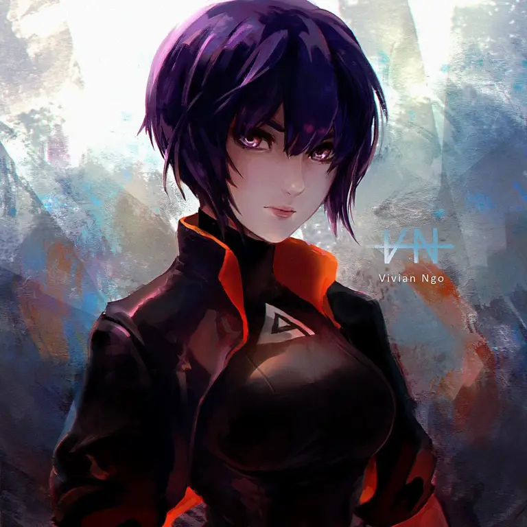 Gambar Major Kusanagi dari Ghost in the Shell