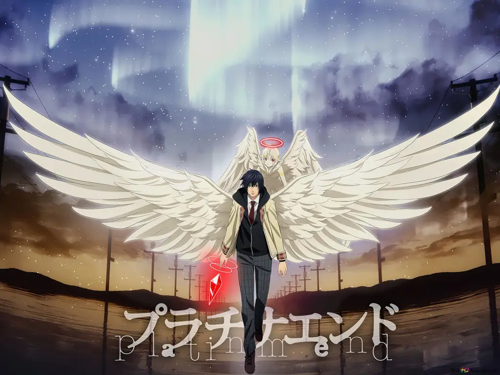 Gambar Mirai Kakehashi dari anime Platinum End