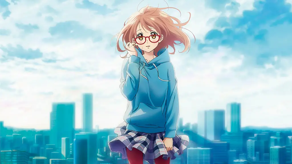 Gambar Mirai Kuriyama dari Kyoukai no Kanata