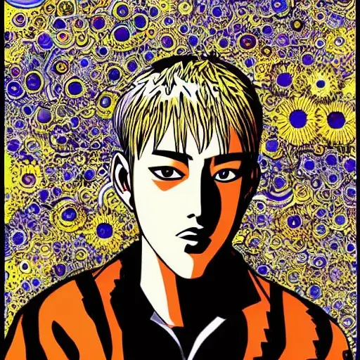 Ilustrasi karakter Onizuka Eikichi dari anime GTO