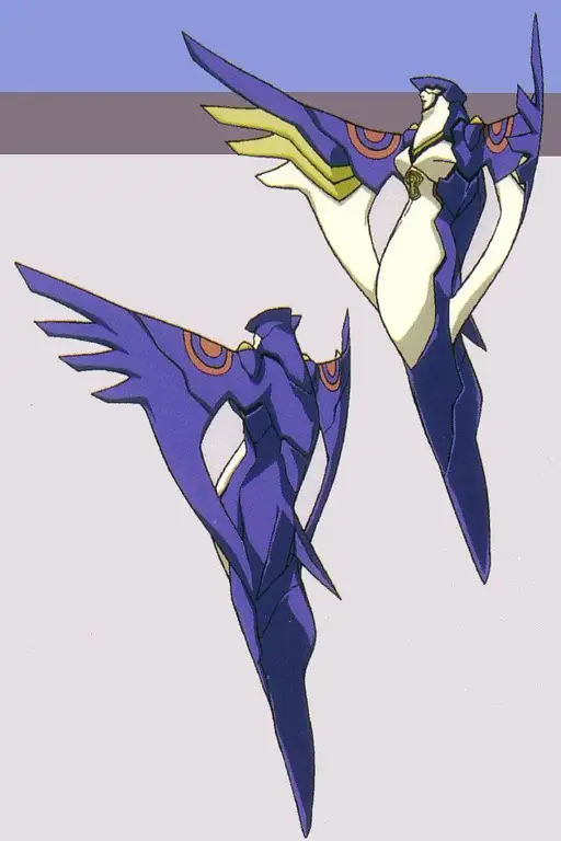 Gambar karakter-karakter dalam RahXephon