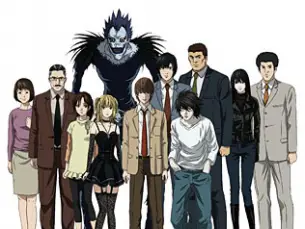 Para karakter utama Death Note