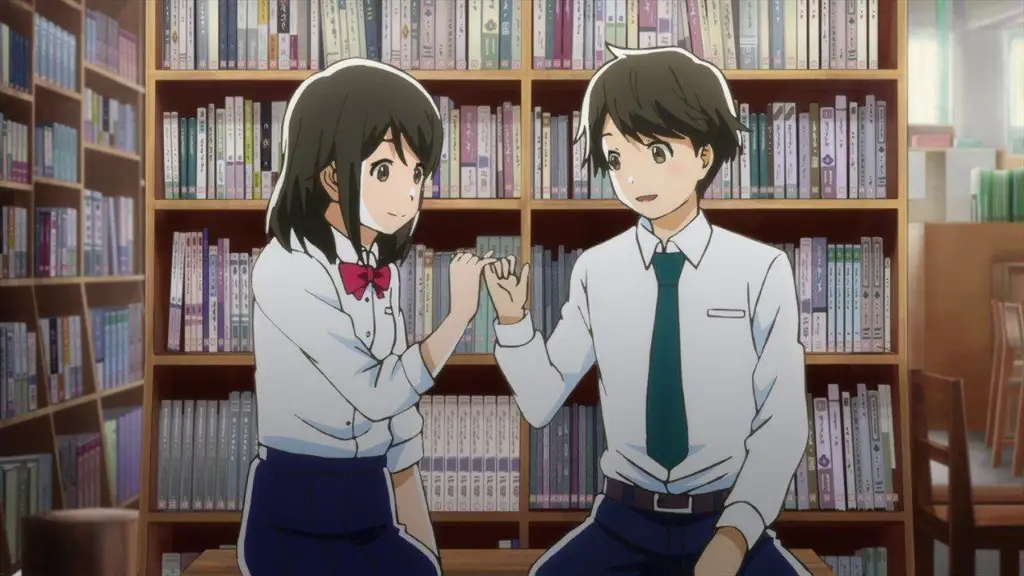 Karakter-karakter utama dalam anime Tsuki ga Kirei