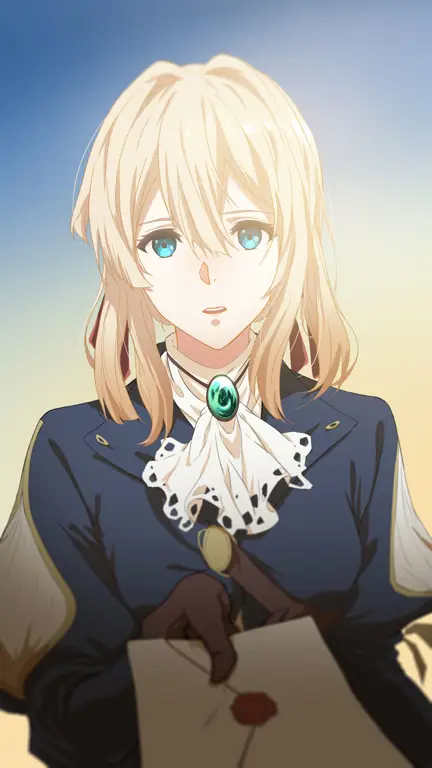 Karakter-karakter utama dalam anime Violet Evergarden