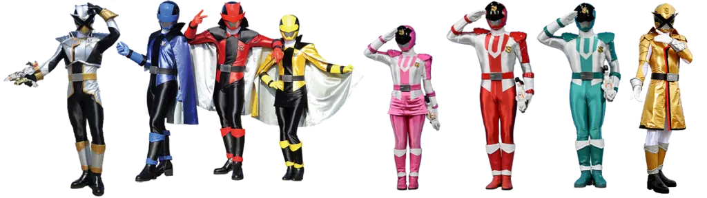 Para karakter utama Lupinranger vs Patranger