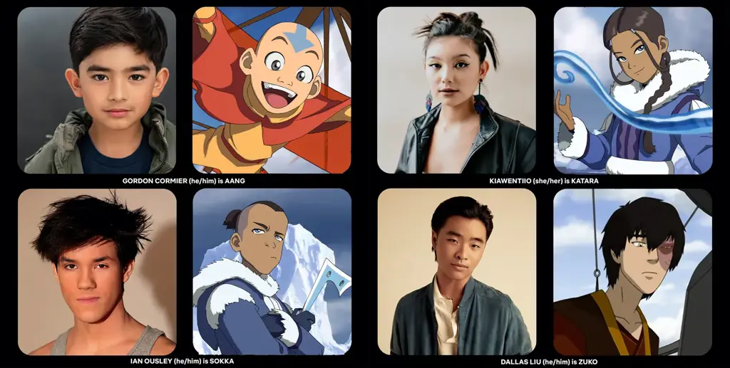 Para pemeran Avatar The Last Airbender versi live action