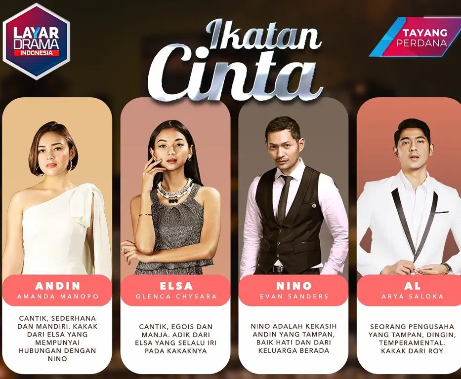 Para pemain sinetron Ikatan Cinta