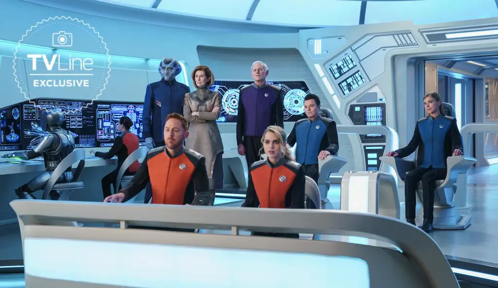 Foto para pemain The Orville musim kedua