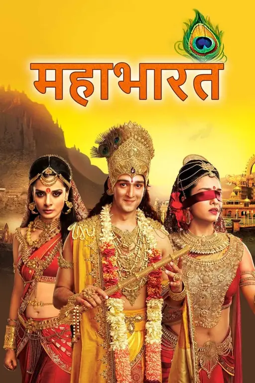 Para aktor dalam film Mahabharata