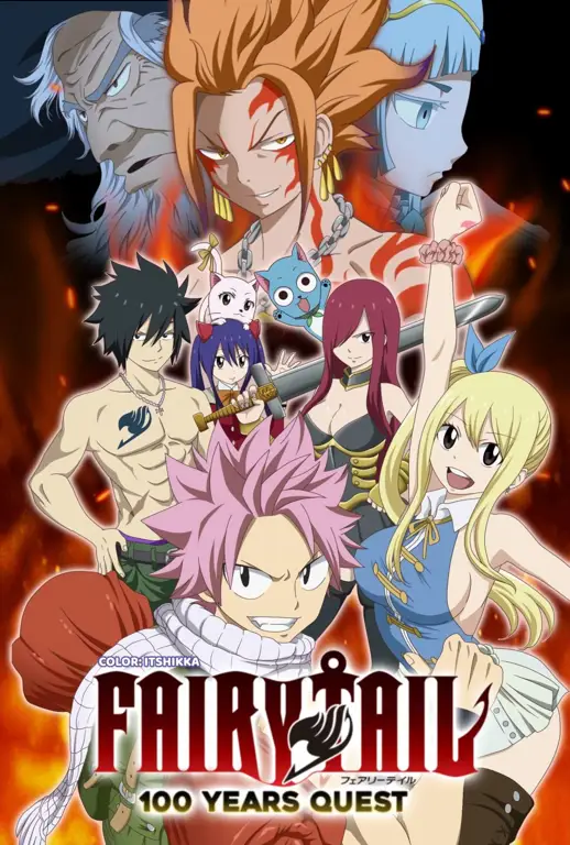 Karakter-karakter utama Fairy Tail 100 Year Quest