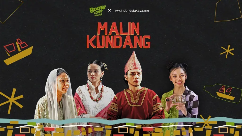 Adegan pementasan drama Malin Kundang