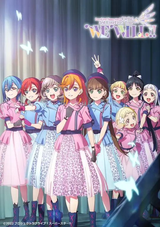 Para anggota grup idola Liella! dalam Love Live! Superstar!!