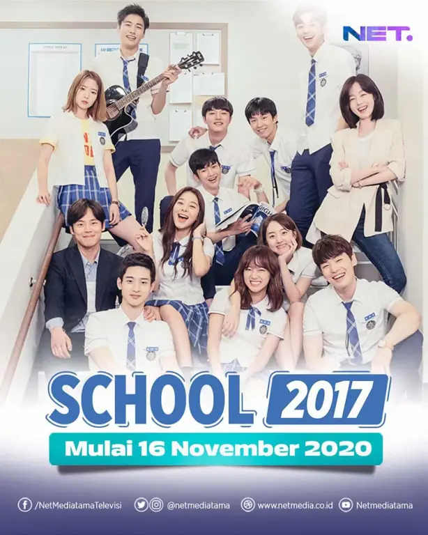 Para karakter utama School 2017