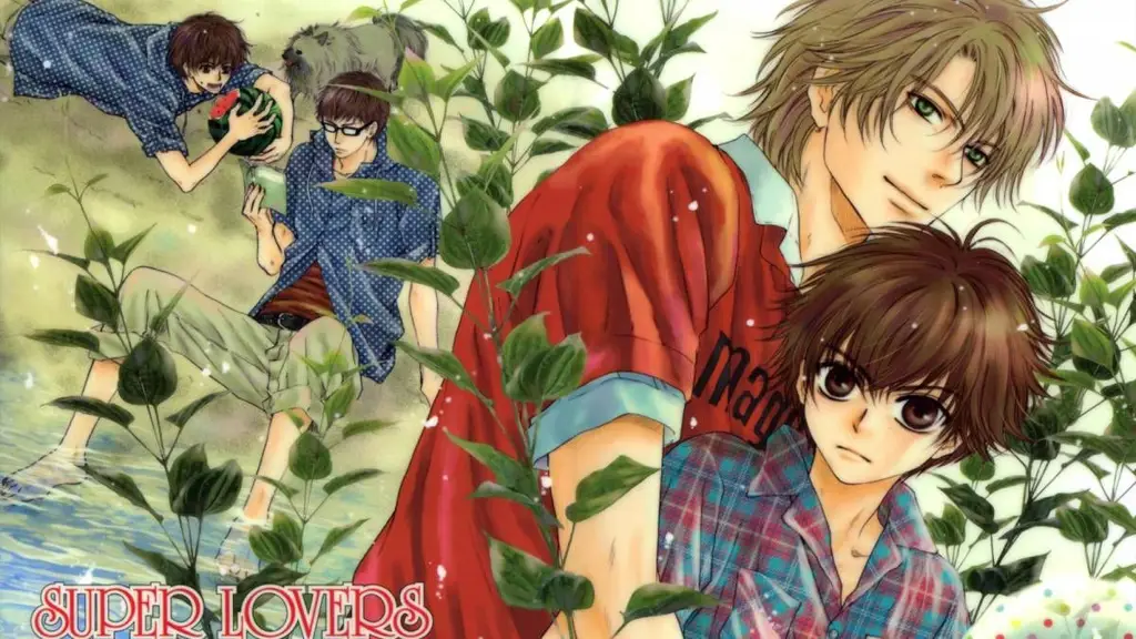 Gambar Haru dan Ren Kaido dari Manga Super Lovers