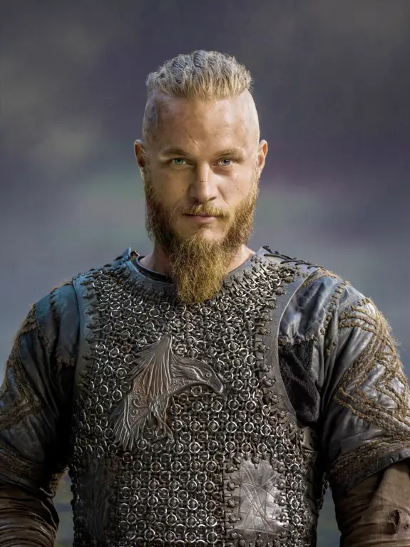 Gambar Ragnar Lothbrok di serial Vikings