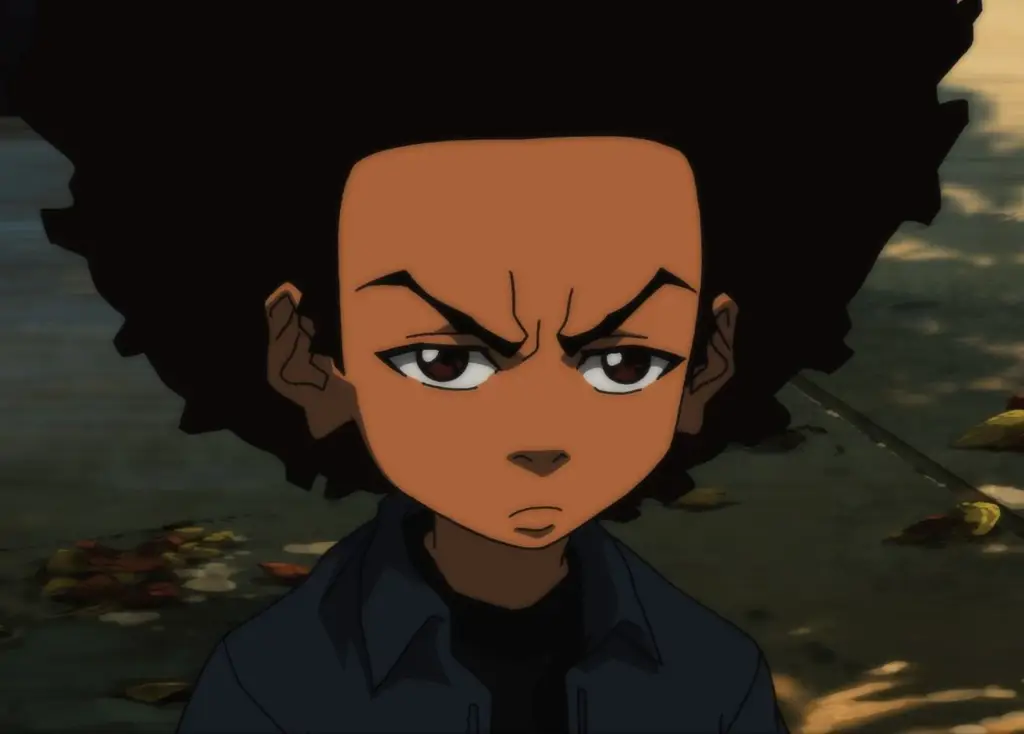 Gambar Riley Freeman dari serial Boondocks