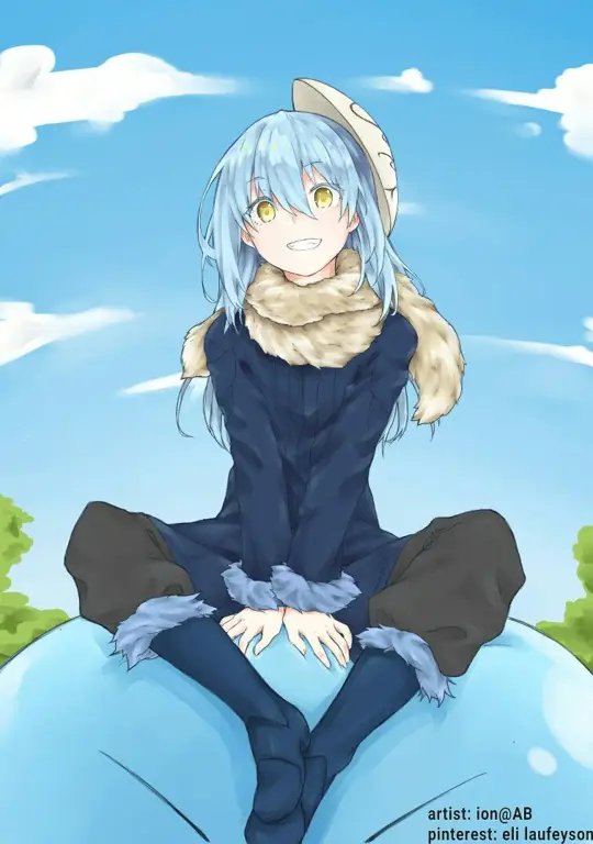 Ilustrasi Rimuru Tempest