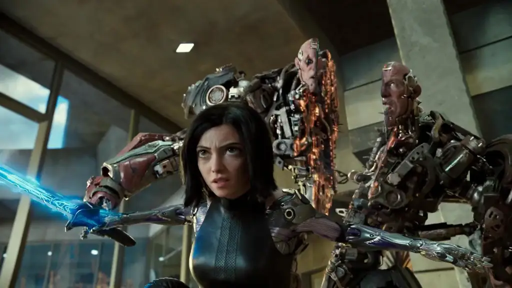 Adegan Alita: Battle Angel dengan Rosa Salazar