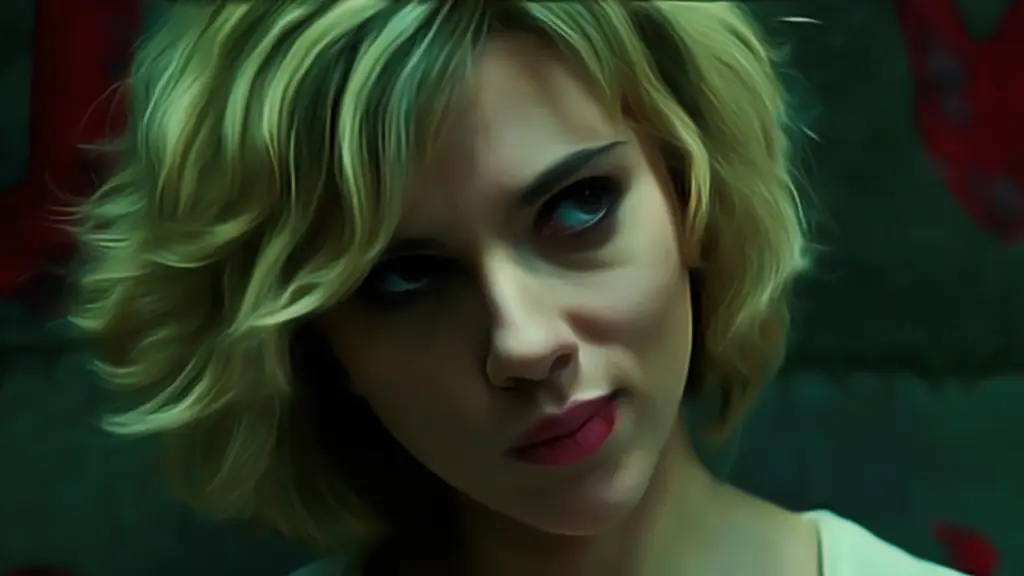 Scarlett Johansson sebagai Lucy dalam film Lucy