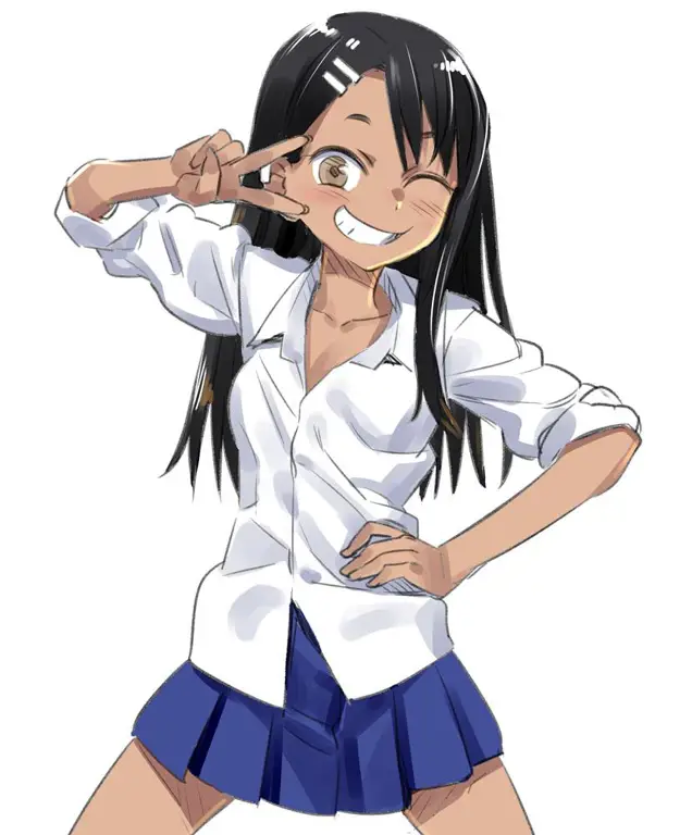 Karakter-karakter utama dari Ijiranaide, Nagatoro-san.