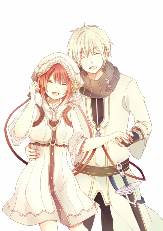 Shirayuki dan Zen dari Akagami no Shirayukihime