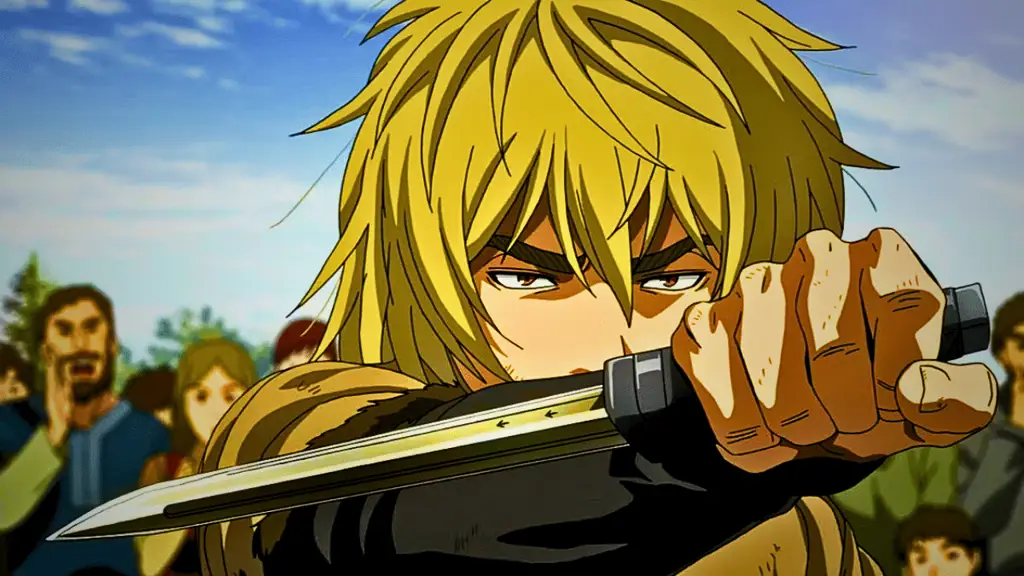 Potret Thorfinn, tokoh utama dalam Vinland Saga Karakter Thorfinn dalam anime Vinland Saga