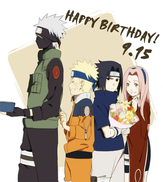 Tim 7: Naruto, Sasuke, dan Sakura