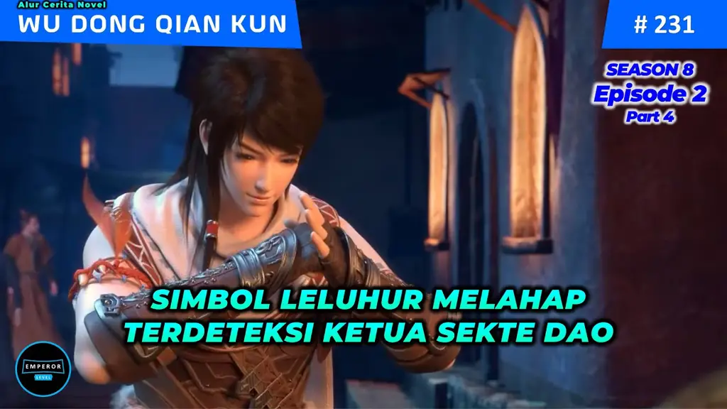 Karakter Ying Huanhuan dalam anime Wu Dong Qian Kun