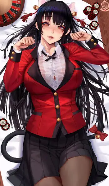 Yumeko Jabami, karakter utama Kakegurui