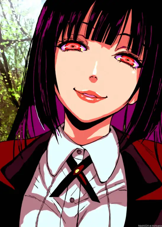 Yumeko Jabami, karakter utama dalam anime Kakegurui