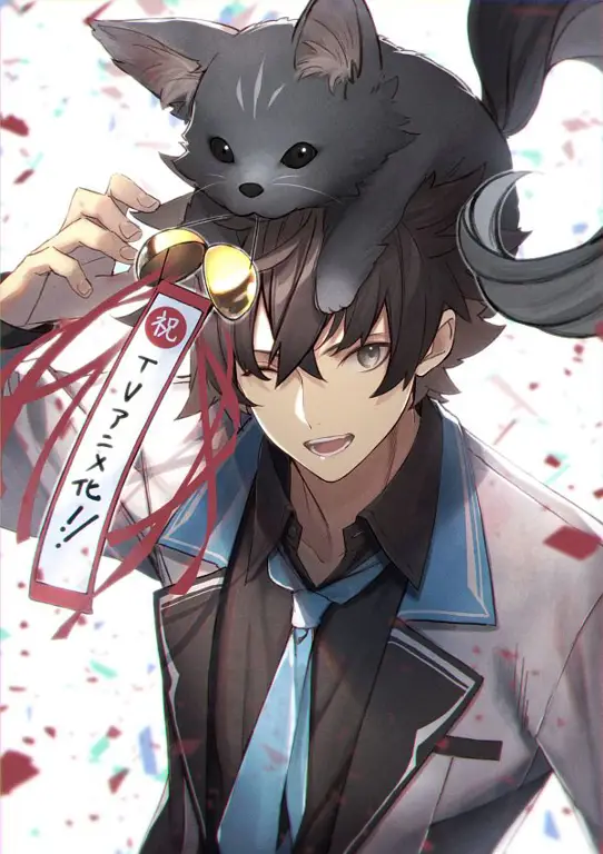 Potret Yuuya Tenjou, sang karakter utama Karakter utama Yuuya Tenjou dalam anime Isekai de Cheat Skill