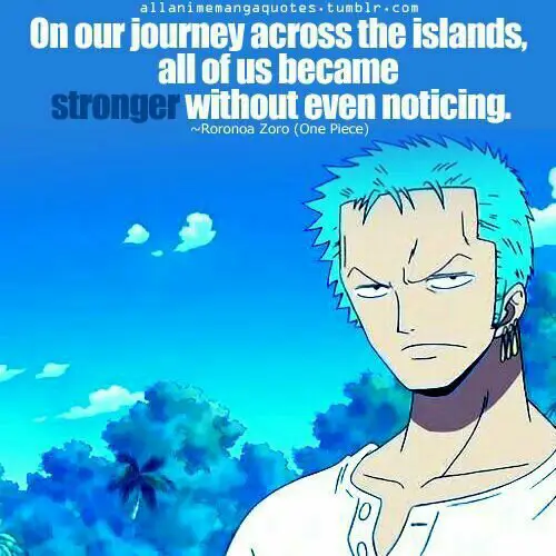 Potret Zoro yang gagah berani Gambar Zoro dari One Piece