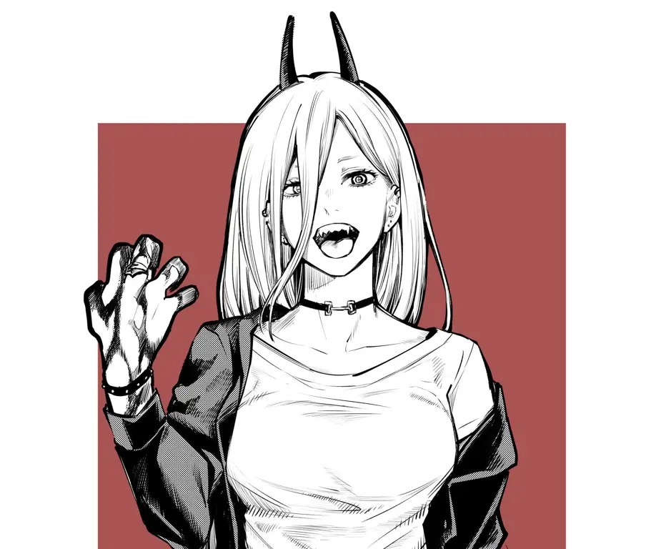 Gambar Power dari Chainsaw Man