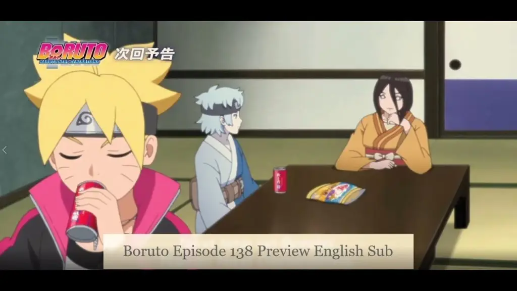 Pratinjau Menarik dari Episode 98 Boruto Gambar pratinjau episode 98 Boruto