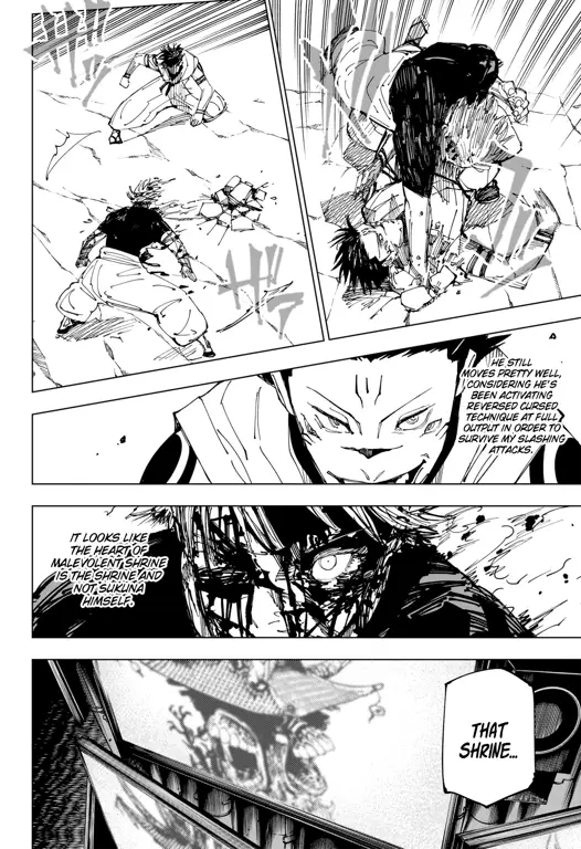 Gambar prediksi untuk chapter 266 Jujutsu Kaisen