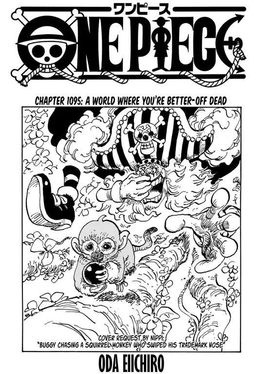 Gambar prediksi alur cerita One Piece chapter 1095