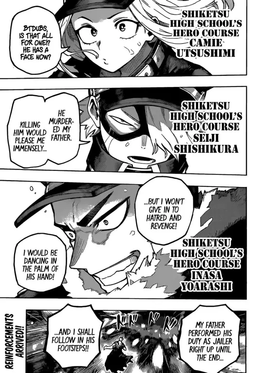 Gambar prediksi untuk Boku no Hero Academia Chapter 190