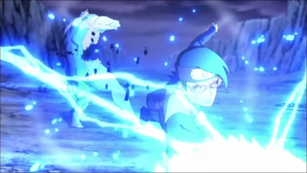 Cuplikan gambar dari episode 207 Boruto