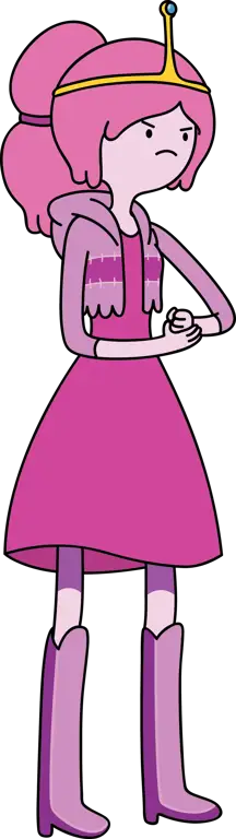 Princess Bubblegum dari Adventure Time dalam gaya anime