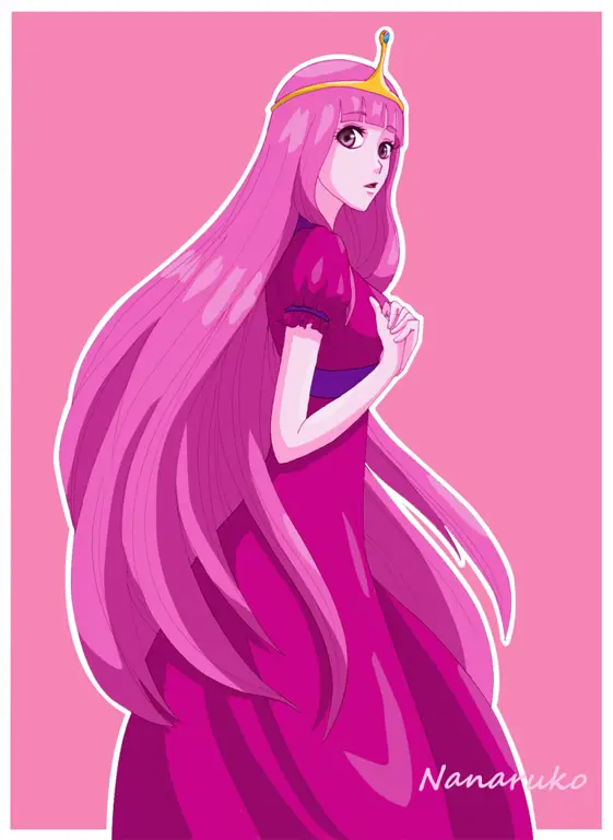 Princess Bubblegum, putri cantik dan cerdas dari Candy Kingdom