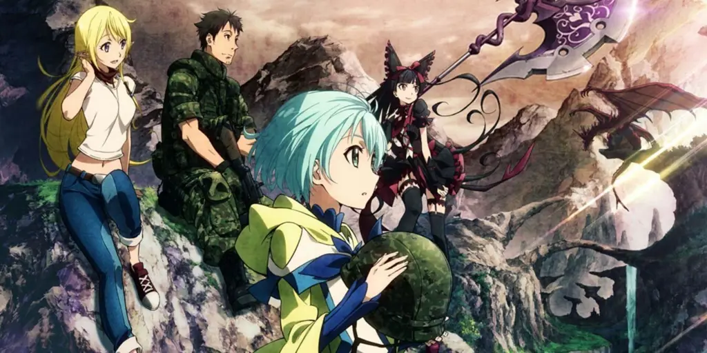 Gambar promosi Anime Gate Season 3