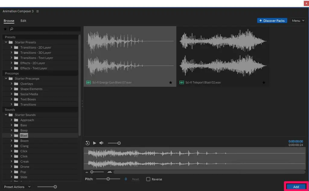 Gambar proses instalasi Animation Composer